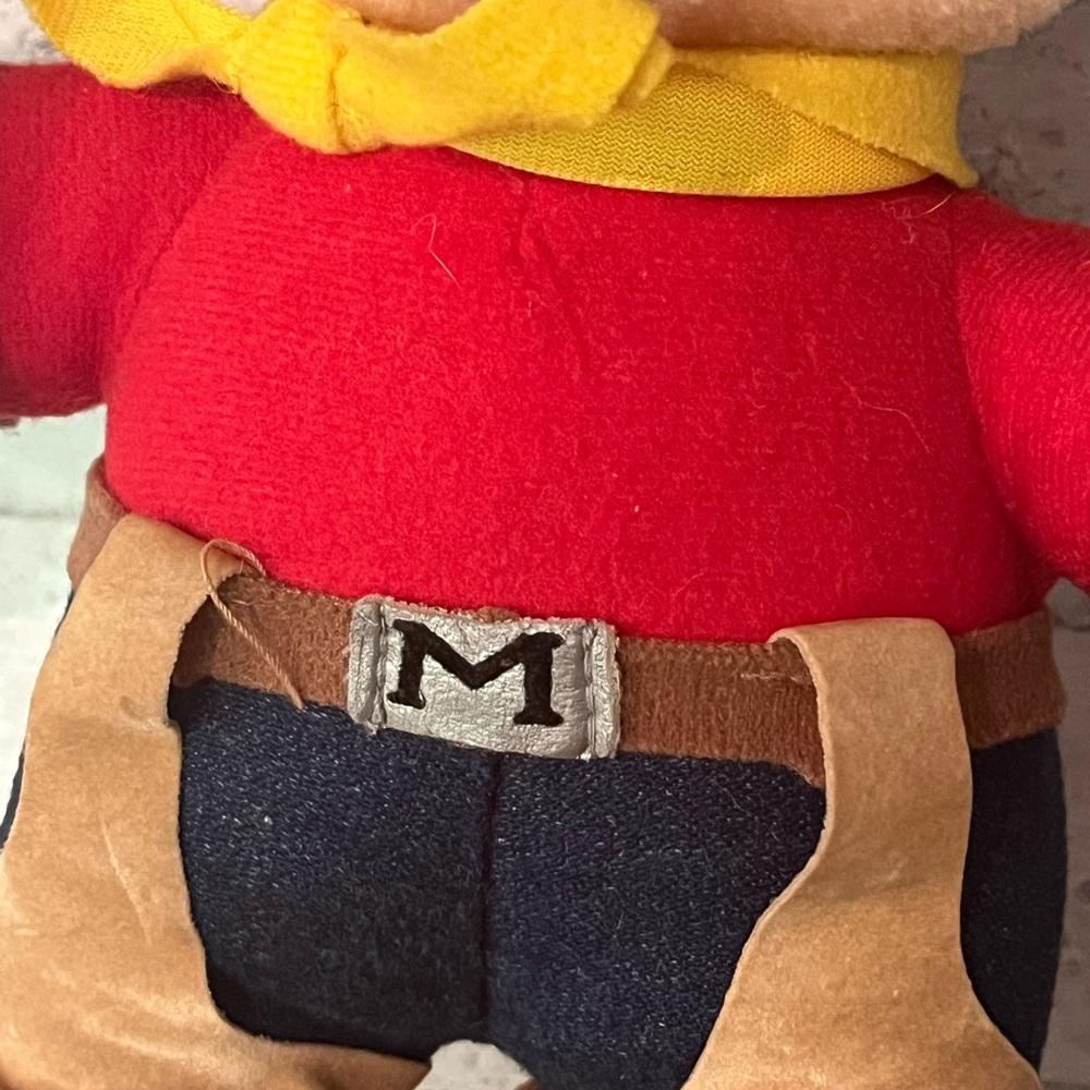 Vtg Mickey Mouse Cowboy‎ Sherriff 12 in Plush Disneyland Walt Disney World Parks - Picture 3 of 11